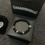 2026年1月31日入荷新品クロムハーツ黒曜石のブレスレットギフト/誕生日/記念品/アクセサリーxin工場
