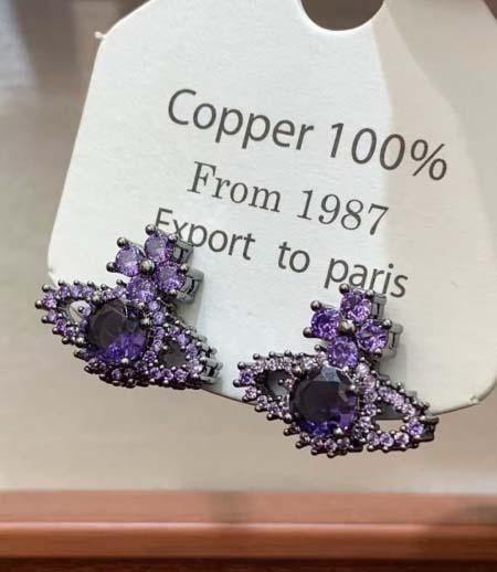 2026年2月5日入荷新品Vivienneピアスギフト/誕生日/記念品/アクセサリーxin工場