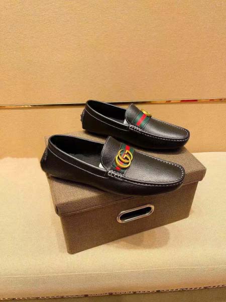 2026年2月25日入荷新作Gucci男性用靴人気商品★/誕生日プレゼント/流行/高品質/JY工場Size:37-45