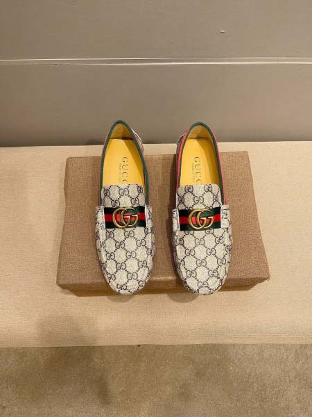 2026年2月25日入荷新作Gucci男性用靴人気商品★/誕生日プレゼント/流行/高品質/JY工場Size:37-45