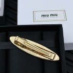 2026年2月5日入荷新品miumiuヘアピンギフト/誕生日/記念品/アクセサリーxin工場