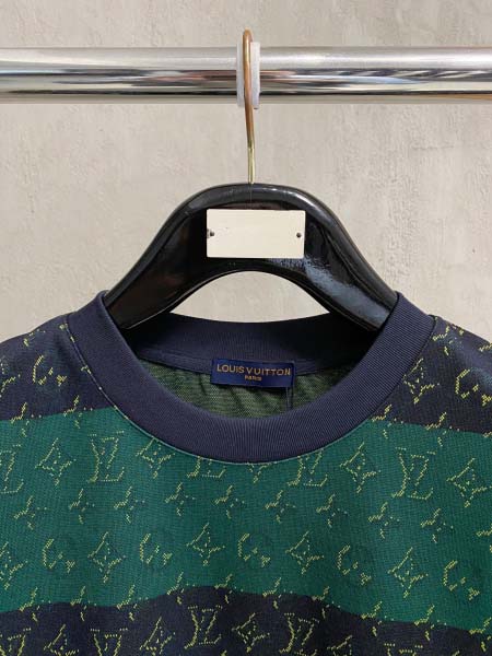 2026年3月19日春夏新作Louis Vuittonニットの半袖原版復刻高級素材/A5工場