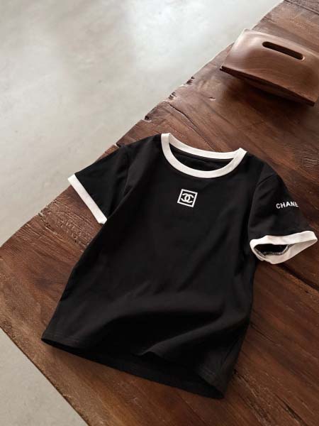 2026年3月9日入荷早春新作Chanel半袖Tシャツ女性用ファッション/誕生日プレゼント/贈り物 can工場