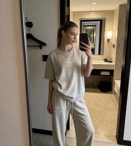 2026年3月21日入荷早春新作Adidasセット女性用ファッション/誕生日プレゼント/贈り物 can工場