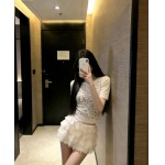 2026年3月22日入荷早春新作Diorニットの短袖女性用ファッション/誕生日プレゼント/贈り物 can工場