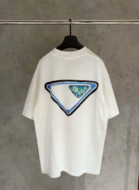 2026年6月24日春夏新作PRADAtシャツ高品質人気の商品/YGY工場