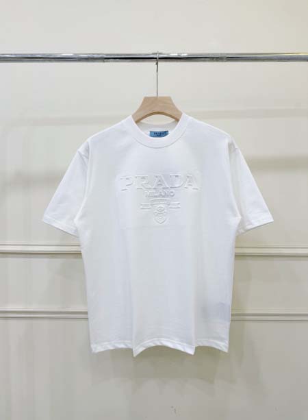 2026年6月24日春夏新作Prada半袖 tシャツ高品質人...