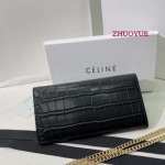 2022年6月人気新作CELIN ブランド財布.SIZE: 19*10.5*3.5CM