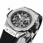 2022年原版復刻新作入荷 ウブロHublot 自動巻ムーブメント腕時計44MM*15.45MM