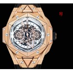 2022年原版復刻新作入荷 ウブロHublot 自動巻ムーブメント腕時計45mm