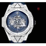 2022年原版復刻新作入荷 ウブロHublot 自動巻ムーブメント腕時計45mm