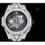 2022年原版復刻新作入荷 ウブロHublot 自動巻ムーブメント腕時計45mm