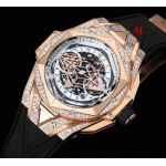 2022年原版復刻新作入荷 ウブロHublot 自動巻ムーブメント腕時計45mm