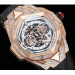 2022年原版復刻新作入荷 ウブロHublot 自動巻ムーブメント腕時計45mm