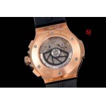 2022年原版復刻新作入荷 ウブロHublot 自動巻ムーブメント腕時計44MM