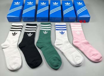 2022年秋冬新作]adidas ブランド 新品靴下5足セッ...