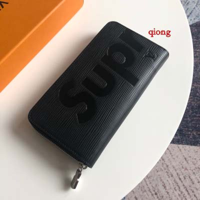 2024年7月高品質新作入荷ルイヴィトン SUPREME M67544ブランド財布 qiong工場 size：19*10