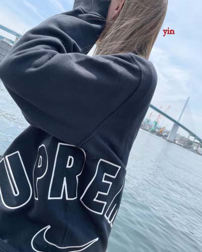 2023年1月早春新作入荷 SUPREME 起毛 スウェットYIN/1+1工場