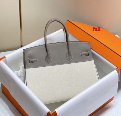 早春新作入荷原版復刻 エルメス Birkin  バッグ fuli工場 SIZE: 35 CM