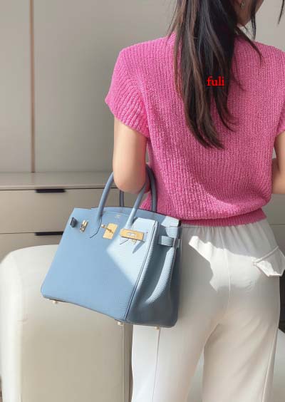 早春新作入荷原版復刻 エルメス Birkin バッグ fuli工場 SIZE: 35 CM