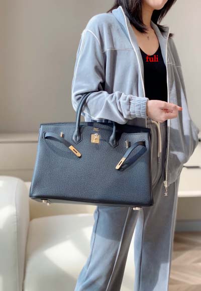 早春新作入荷原版復刻 エルメス Birkin バッグ fuli工場 SIZE:  40 CM