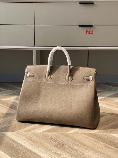 早春新作入荷原版復刻 エルメス Birkin  HAC バッグ fuli工場 SIZE: 50 CM