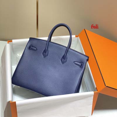 早春新作入荷原版復刻 エルメス Birkin バッグ fuli工場 SIZE:35  CM