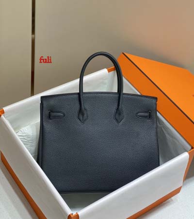 早春新作入荷原版復刻 エルメス Birkin  バッグ fuli工場 SIZE: 35 CM