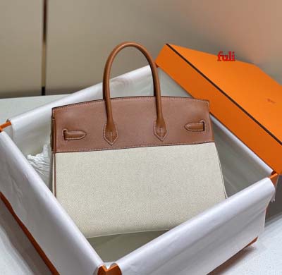 早春新作入荷原版復刻 エルメスBirkin   バッグ fuli工場 SIZE: 35 CM