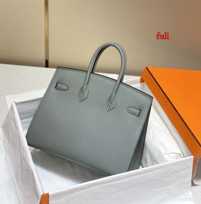 早春新作入荷原版復刻 エルメス Birkin バッグ fuli工場 SIZE: 25CM