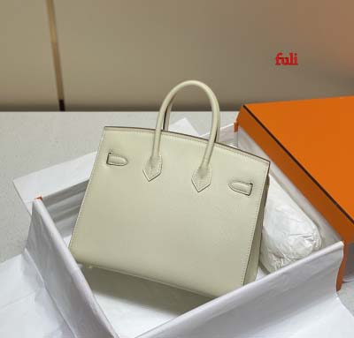 早春新作入荷原版復刻 エルメス Birkin バッグ fuli工場 SIZE: 25CM