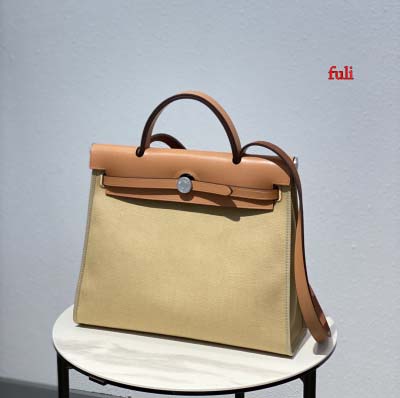 早春新作入荷原版復刻 エルメス Herbag バッグ ful...