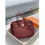 早春新作入荷原版復刻 エルメス Birkin バッグ fuli工場 SIZE: 30 CM