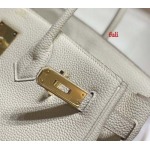 早春新作入荷原版復刻 エルメス Birkin バッグ fuli工場 SIZE: 30 CM