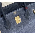 早春新作入荷原版復刻 エルメス Birkin バッグ fuli工場 SIZE: 40 CM