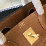 早春新作入荷原版復刻 エルメス Birkin バッグ fuli工場 SIZE: 42 CM