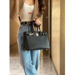 早春新作入荷原版復刻 エルメス Birkin バッグ fuli工場 SIZE: 30 CM