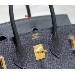 早春新作入荷原版復刻 エルメス Birkin バッグ fuli工場 SIZE: 25 CM