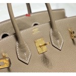 早春新作入荷原版復刻 エルメス Birkin バッグ fuli工場 SIZE: 25 CM