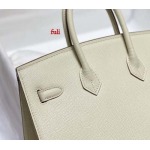 早春新作入荷原版復刻 エルメス Birkin バッグ fuli工場 SIZE: 25 CM