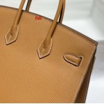 早春新作入荷原版復刻 エルメス Birkin バッグ fuli工場 SIZE: 25 CM