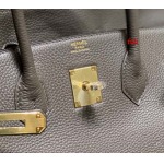 早春新作入荷原版復刻 エルメス Birkin バッグ fuli工場 SIZE:35  CM