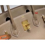 早春新作入荷原版復刻 エルメス Birkin バッグ fuli工場 SIZE:35  CM