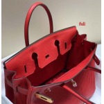 早春新作入荷原版復刻 エルメス Birkin バッグ fuli工場 SIZE:35  CM