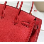 早春新作入荷原版復刻 エルメス Birkin バッグ fuli工場 SIZE:35  CM