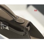 早春新作入荷原版復刻 エルメス Kelly  バッグ fuli工場 SIZE: 19 CM