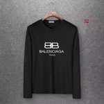 バレンシアガ人気 メンズの長袖Tシャツ 32工場 M-6XL