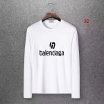 バレンシアガ人気 メンズの長袖Tシャツ 32工場 M-6XL