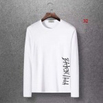 バレンシアガ人気 メンズの長袖Tシャツ 32工場 M-6XL