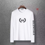 バレンシアガ人気 メンズの長袖Tシャツ 32工場 M-6XL